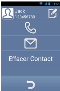 THOMSON SEREA 49 - Modifier ou effacer un contact - 2
