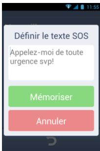 THOMSON SEREA 49 - Fonction d'urgence SOS - 4