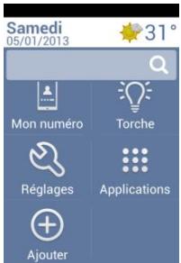 THOMSON SEREA 49 - Afficher des applications sur la page d'accueil SEREA - 1