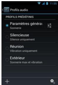 THOMSON SEREA 49 - Changer la sonnerie d'applé et lessons de notification - 2