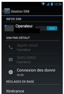 THOMSON SEREA 49 - Si vous n'arriviez pas à vous connecter automatiquement en mode 3G. - 5