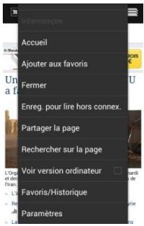 THOMSON SEREA 49 - Consulter des pages internet - 8