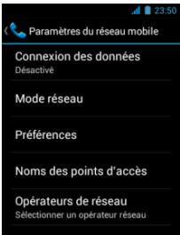 THOMSON SEREA 49 - Si vous n'arriviez pas à vous connecter automatiquement en mode 3G. - 11