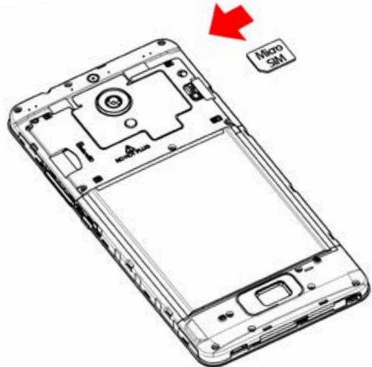 WIKO LENNY 3 MAX - ~ Instalación de la tarjeta SIM - 1 SIM - 3