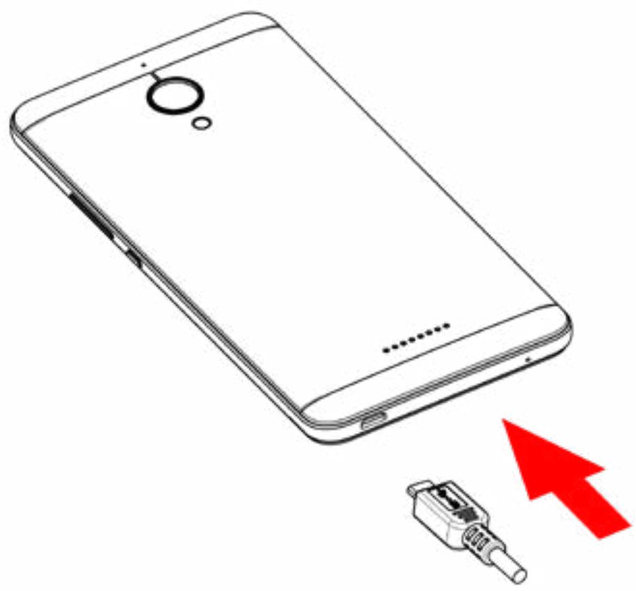 WIKO LENNY 3 MAX - - De batterij opladen - 1