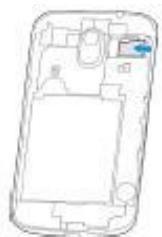ZTE BLADE L7 - Installer la carte SIM, la carte microsd, et la batterie - 3