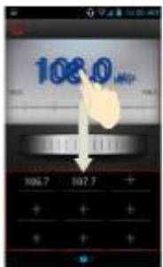 ZTE BLADE L7 - Ajouter une station radio aux favoris - 1