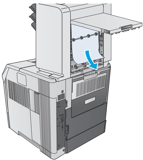 HP LASERJET MANAGED MFP E62565 - Élimination des bourages papier dans la trieuse à 5 bacs - 3