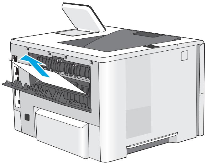 HP XPRESS SL-C4060FX - Elimination des bourrages papier au niveau de la porte arrêté et de l'unité de fusion - 2