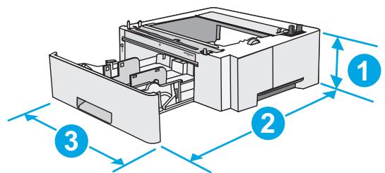 HP XPRESS SL-C4060FX - Dimensions de l'imprimante - 6