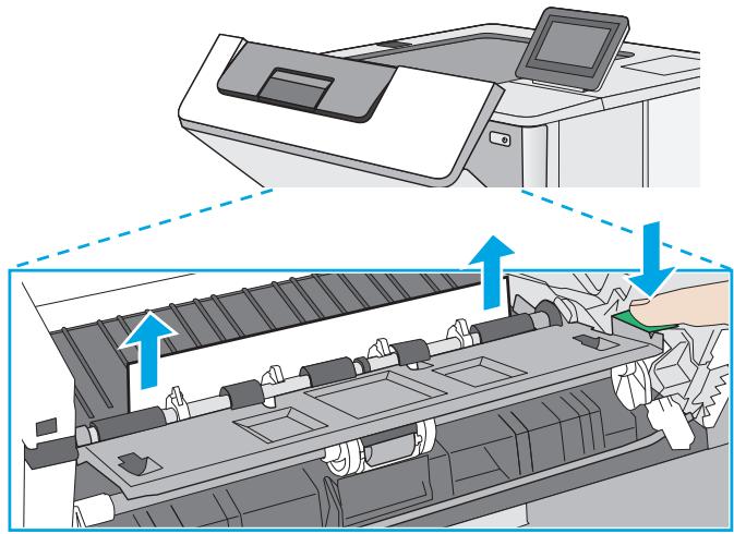 HP XPRESS SL-C4060FX - Elimination des bourges papier dans l'unité recto verso - 12