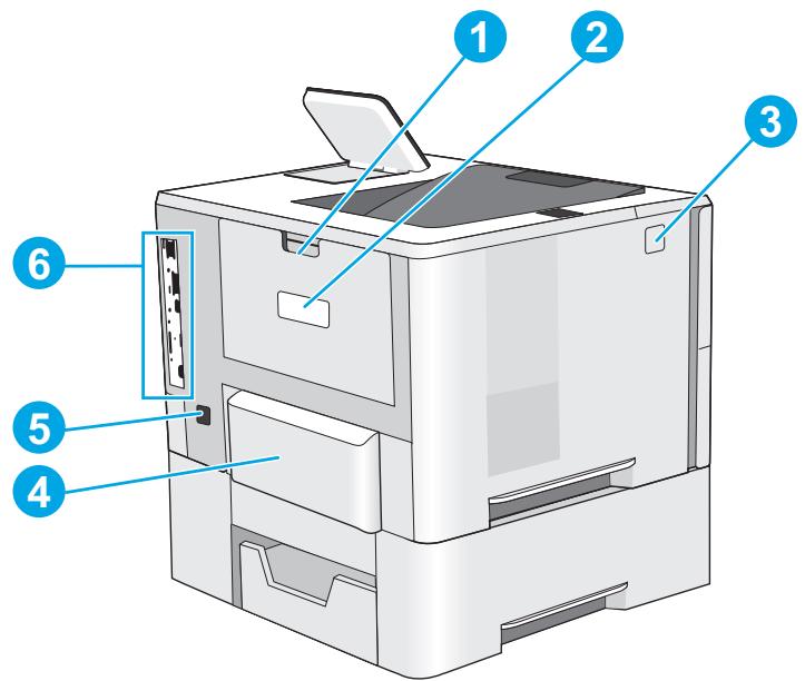 HP XPRESS SL-C4060FX - Vue de l'arrière de l'imprimante - 1