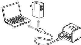 GOPRO HERO 6 - Pour charger la batterie : - 2