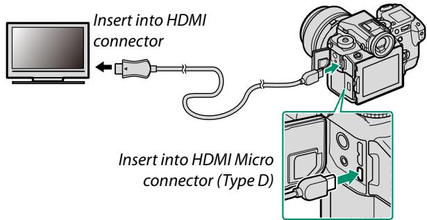 FUJIFILM X-A2 - Connecting to HDMI Devices - 1