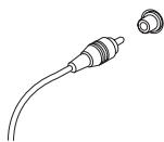 MARANTZ DV 3002 - Anschließen des Audio-/Video-Kabels - 1
