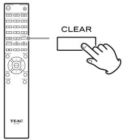 TEAC CDP650 - Suppression de pistes dans le programme - 1