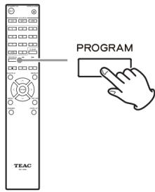 TEAC CDP650 - Arrêt de la lecture du programme - 1