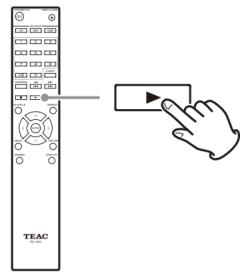TEAC CDP650 - Utilisez les touches de saut (1◄◄/►►) pour sélectionner les dossiers et fichiers présents sur le même niveau. - 2