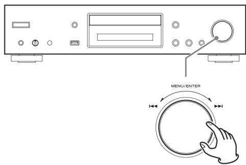 TEAC CDP650 - Saut de recherche d'une piste - 1