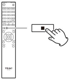 TEAC CDP650 - À l'arrêt, appuyez sur la touche Stop ( ■ ). - 1