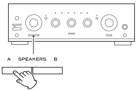 TEAC AR650 MKII - Lautsprecherwiedergabe Ein-/Ausschalten - 1