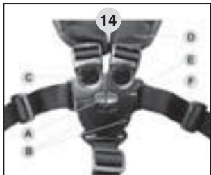 HARTAN VIP XL - Safety belt WARNING! - 1