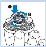 PHILIPS BT7201/16 - Substituir a recarga do sistema SmartClean - 7
