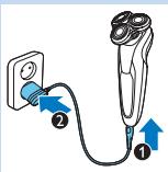 PHILIPS BT7201/16 - Carregar com o adaptador - 1