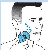 PHILIPS BT7201/16 - Período de adaptação da pele - 1