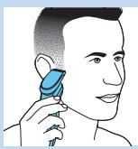 PHILIPS BT7201/16 - Düzelici başlığını kullanma - 1