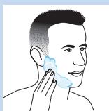 PHILIPS BT7201/16 - Barbear a pele húmida - 2