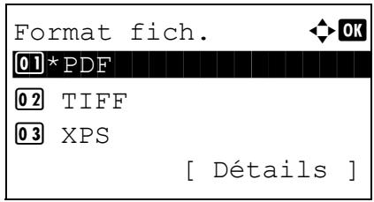 KYOCERA 1030 & FS-1030D,MV - Format de fichier - 2