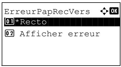 KYOCERA 1030 & FS-1030D,MV - Papier non correspondant - 4
