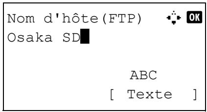 KYOCERA 1030 & FS-1030D,MV - Adresse dossier (FTP) - 2