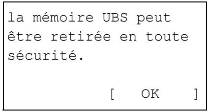KYOCERA 1030 & FS-1030D,MV - Retrait de la mémoire USB - 4