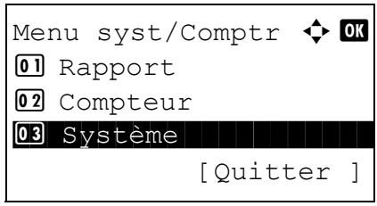 KYOCERA 1030 & FS-1030D,MV - Interface en option (paramètre de la carte d'interface en option) - 1