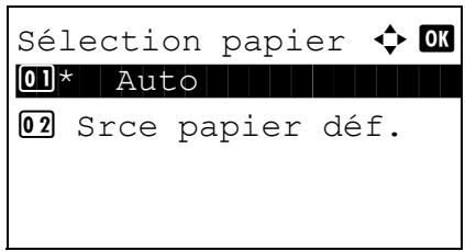 KYOCERA 1030 & FS-1030D,MV - Sélection du papier - 3