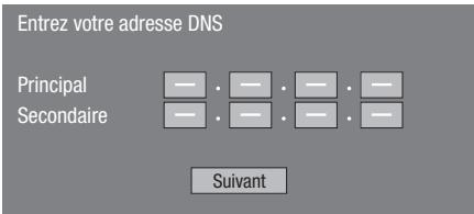SHARP BD-HP20S,MV - Tapez votre adresse DNS. - 1