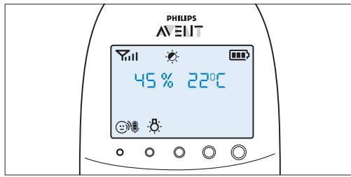 PHILIPS AVENT ECOUTE-BEBE SDC620 - 4gby11v,7 - 1