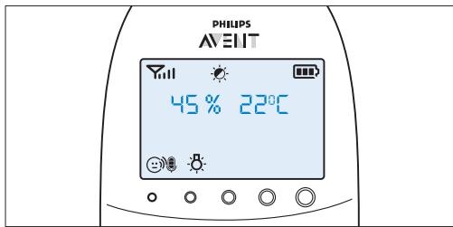 PHILIPS AVENT ECOUTE-BEBE SDC620 - Temperatur - 1