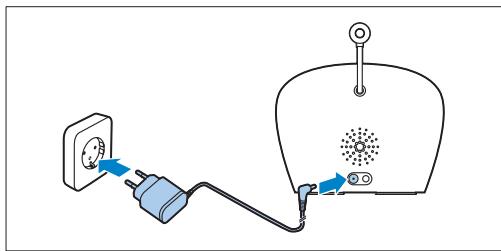 PHILIPS AVENT ECOUTE-BEBE SDC620 - Fonctionnement sur secteur - 1