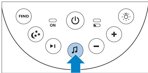 PHILIPS AVENT ECOUTE-BEBE SDC620 - Vuggevisefunksjon - 1