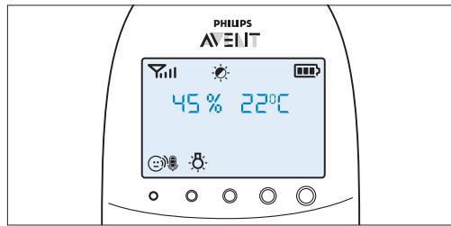PHILIPS AVENT ECOUTE-BEBE SDC620 - Temperature - 1