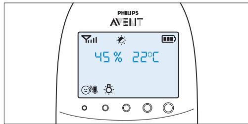 PHILIPS AVENT ECOUTE-BEBE SDC620 - Temperatur - 1