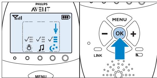 PHILIPS AVENT ECOUTE-BEBE SDC620 - Projektor - 1