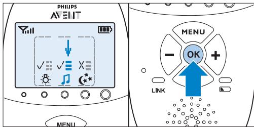 PHILIPS AVENT ECOUTE-BEBE SDC620 - Vaggvisa - 1