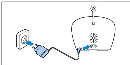 PHILIPS AVENT ECOUTE-BEBE SDC620 - Funcionamento a corrente - 1