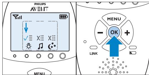 PHILIPS AVENT ECOUTE-BEBE SDC620 - Nota: - 2