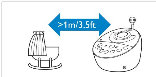 PHILIPS AVENT ECOUTE-BEBE SDC620 - Uyari: - 1
