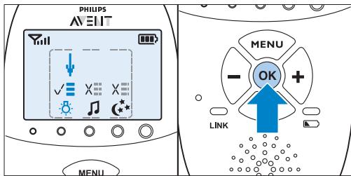 PHILIPS AVENT ECOUTE-BEBE SDC620 - Nachtlicht - 1